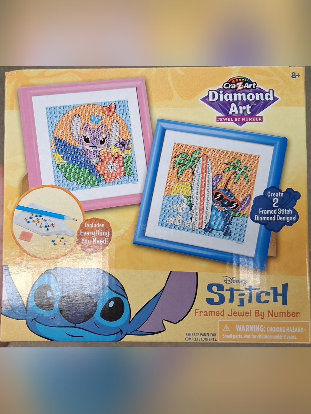 New Disney Stitch Diamond Art Set